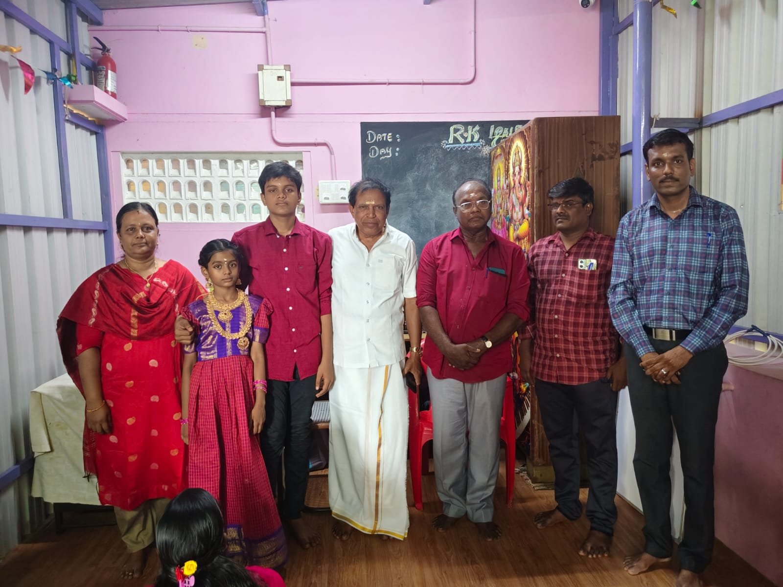 A group photograph at the Attur opening