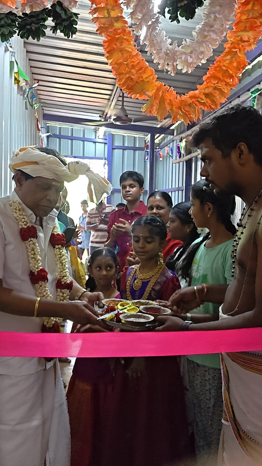 Guests gathered for the Attur opening ceremony
