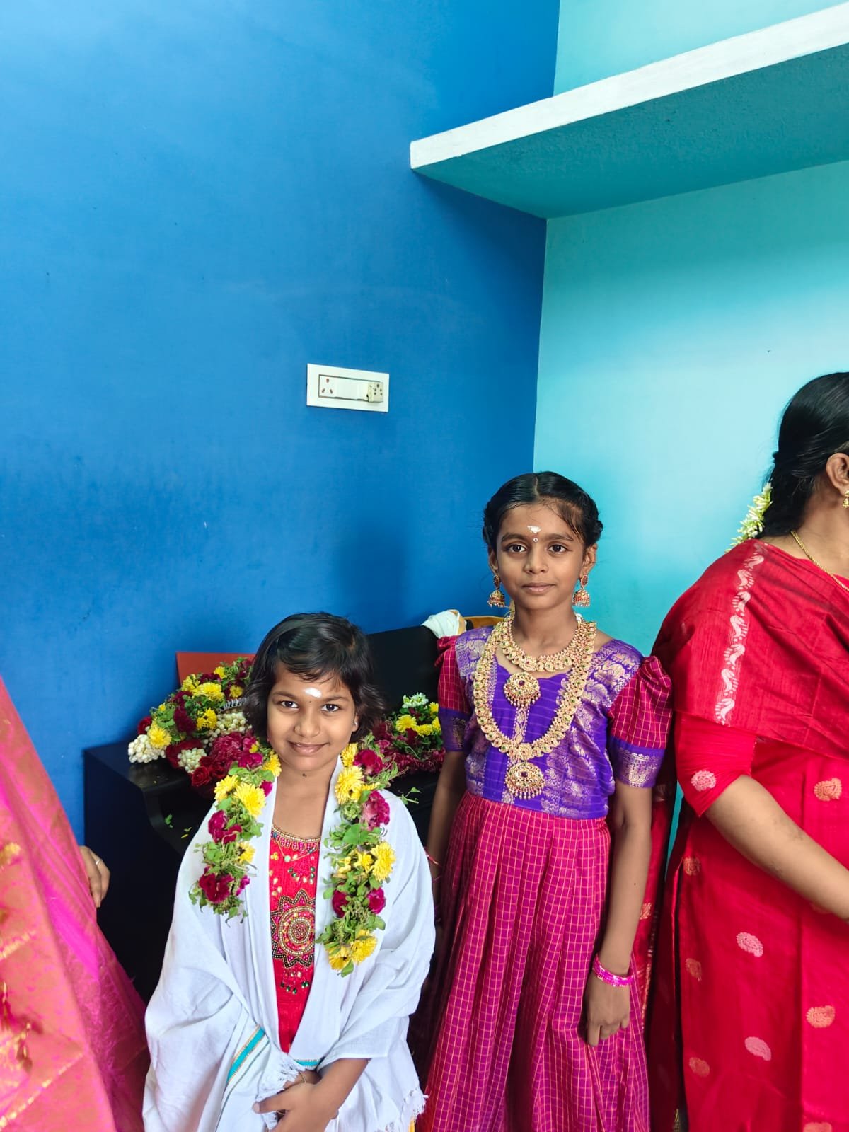 Young performers at the Attur opening